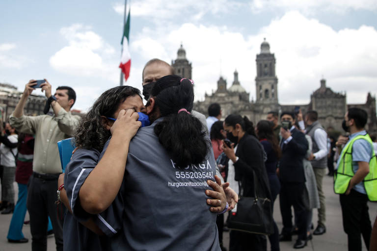México é atingido por forte terremoto; veja fotos