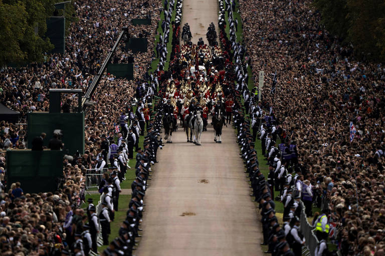 O funeral da rainha Elizabeth 2ª, em Londres 