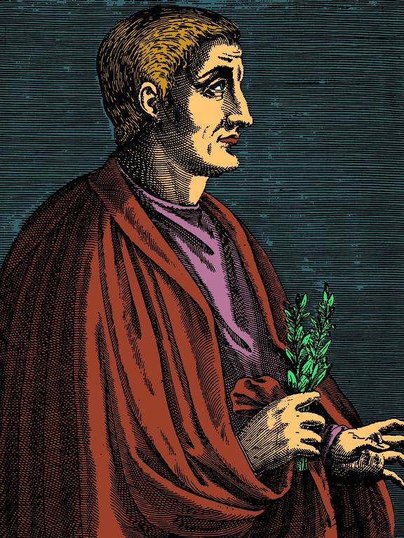 O poeta romano Horácio