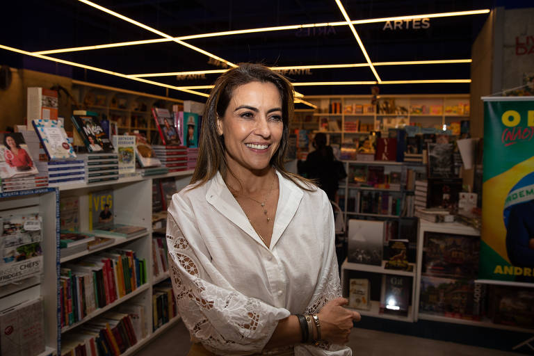 A candidata à Presidência Soraya Thronicke (União Brasil) 