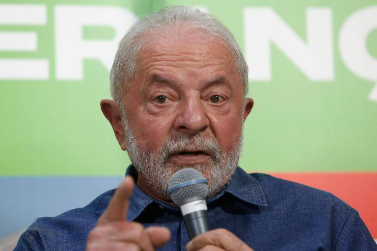 Ex-presidente Luiz Inácio Lula da Silva (PT) durante entrevista em São Paulo