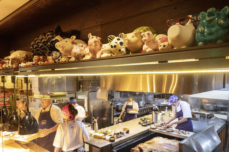 Interior da Casa do Porco, em São Paulo, que figura entre os melhores restaurantes do mundo