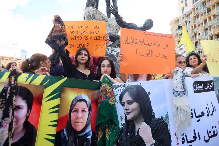 Manifestações em solidariedade à Mahsa Amini se espalham pelo mundo; veja imagens
