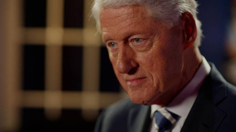 Cena de 'A Presidência dos Estados Unidos', minissérie documental com Bill Clinton