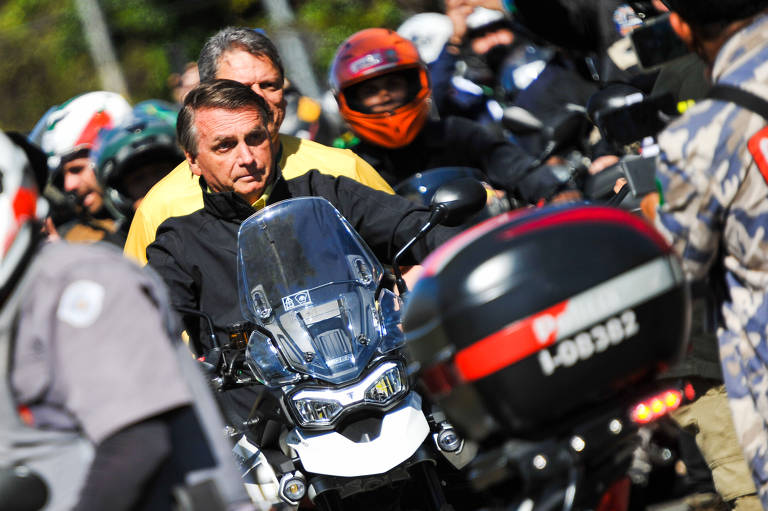 Bolsonaro participa de motociata em Campinas no dia 24 de setembro; ele passou pelas principais ruas e avenidas da cidade