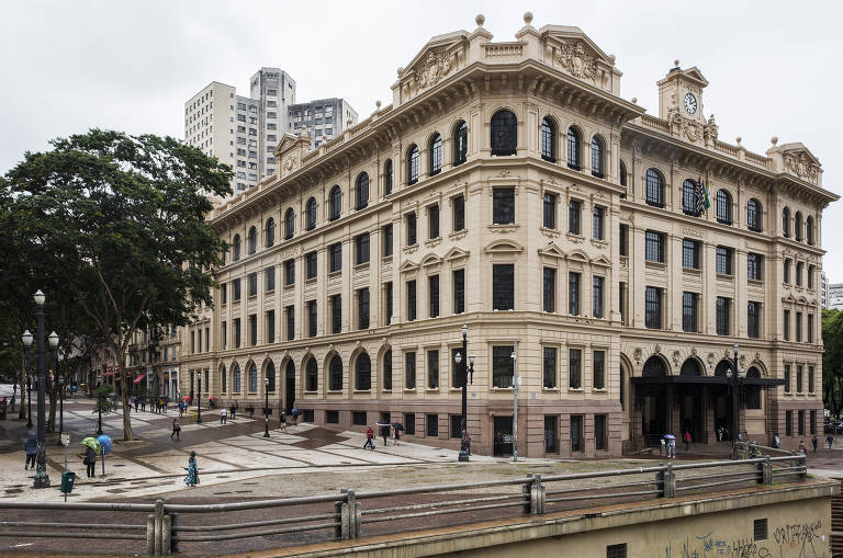 Palácio dos Correios, localizado no Vale do Anhangabaú, no centro de São Paulo
