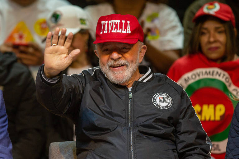 Lula durante evento em Itaquera (SP)