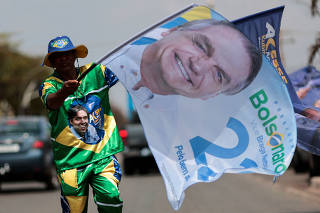 Presidential election campaign in Brasilia