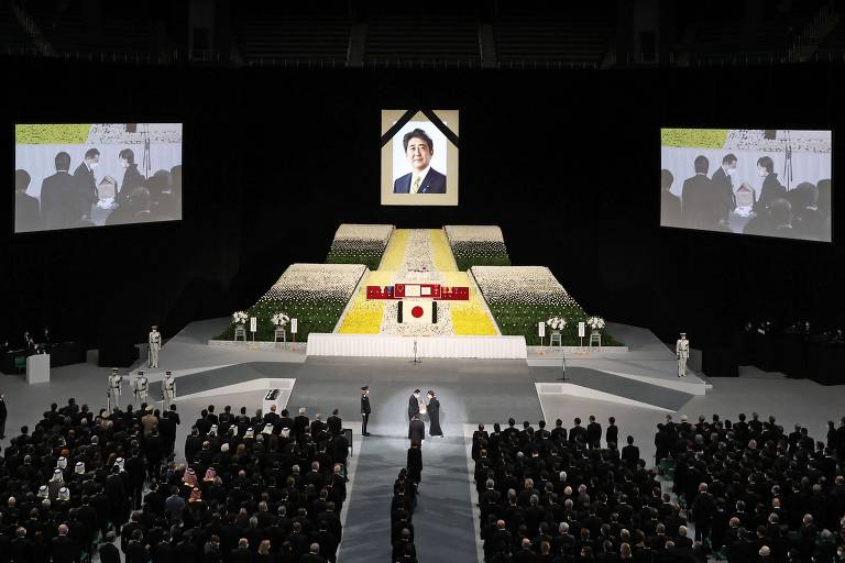 Veja como foi o funeral de Shinzo Abe em Tóquio