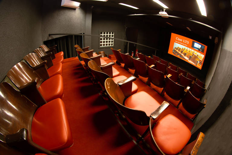 Sala do Cine LT3, cinema de bairro em Perdizes