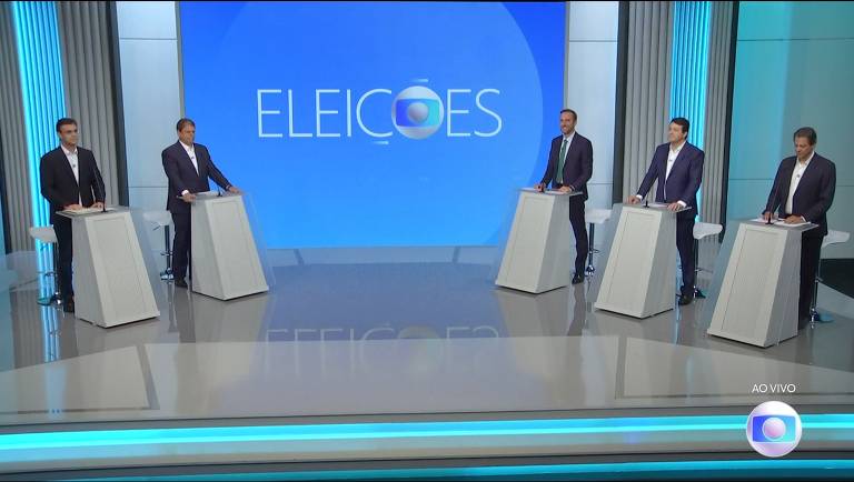 Candidatos ao Governo de SP participam de último debate antes da eleição
