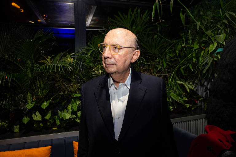 Henrique Meirelles, ex-ministro da Fazenda, durante jantar em São Paulo