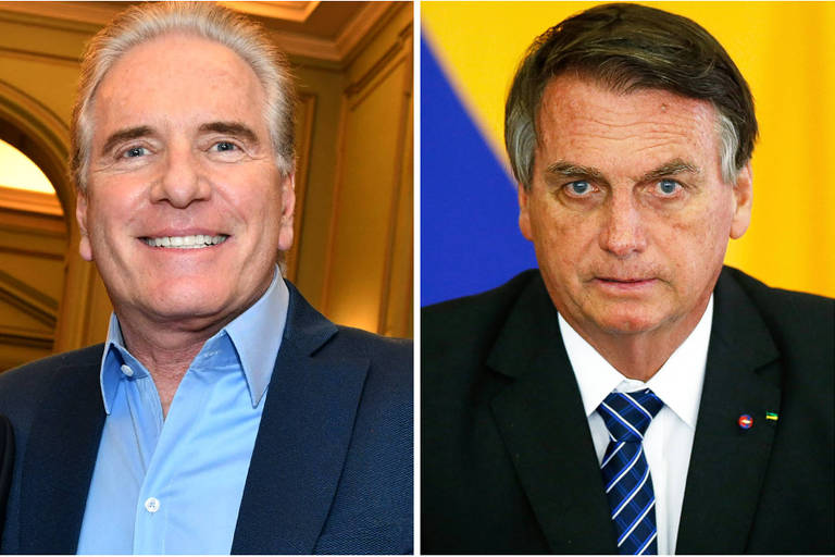 Roberto Justus e Jair Bolsonaro