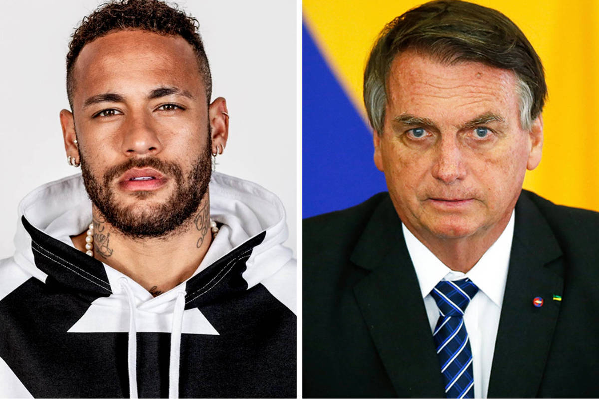 Neymar, apoiador de Bolsonaro, já recorreu a presidente por dívida de R$ 188 mi