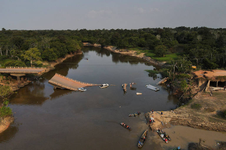 Desabamento de ponte na BR-319 no Amazonas deixa ao menos quatro mortos
