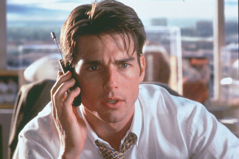 O ator Tom em cena do filme 'Jerry Maguire'