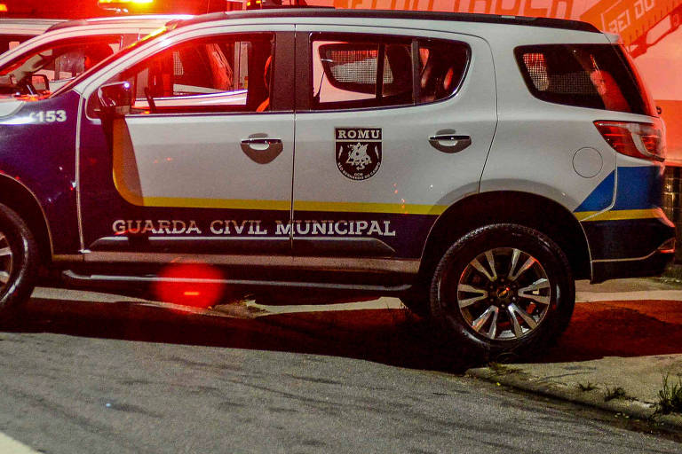 Carros da GCM de São Bernardo do Campo durante patrulhamento em fevereiro de 2021 - 