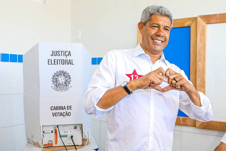 Jerônimo Rodrigues na campanha eleitoral de 2022
