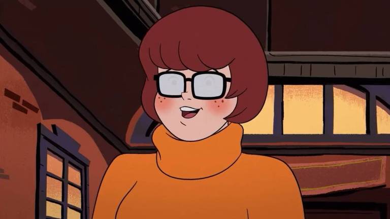 A personagem Velma, de 'Scooby-Doo', em cena de filme especial de Halloween