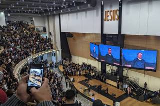Presidente  Bolsonaro na Reunião Pastores da Assembléia de Deus