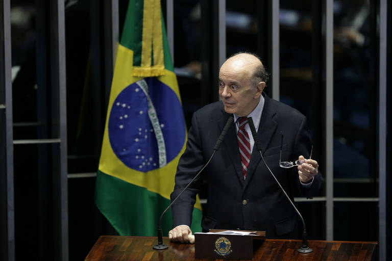 O senador José Serra, um dos quadros mais importantes do PSDB, foi governador de São Paulo e concorreu duas vezes à Presidência: contra Lula, em 2002, e contra Dilma, em 2010