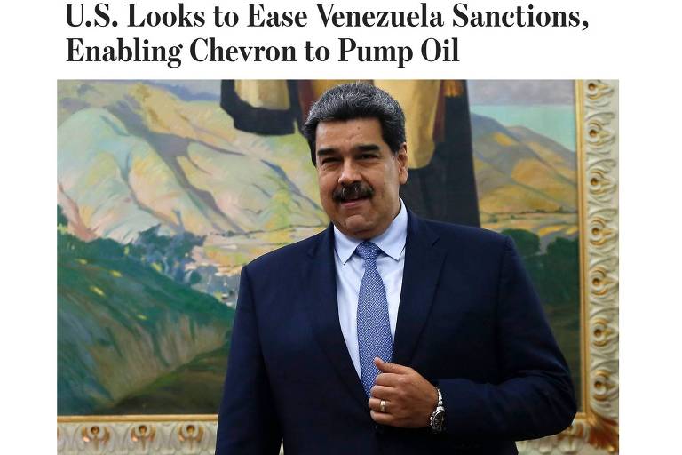 No Wall Street Journal, EUA se voltam para a Venezuela após decisão de Arábia Saudita e Emirados de cortar produção de petróleo