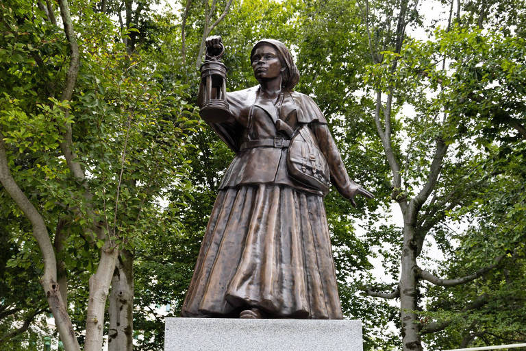 CIA inaugura estátua em homenagem à abolicionista Harriet Tubman nos EUA