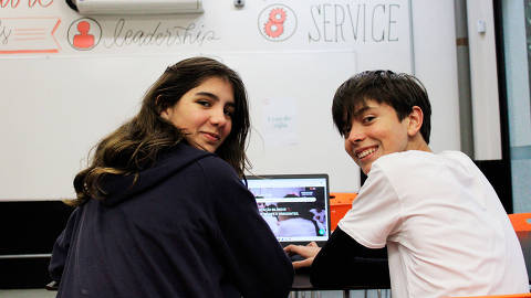 Alunos da Aubrick se conectam com realidades diversas do Brasil e de outros países, a distância ou presencialmente
