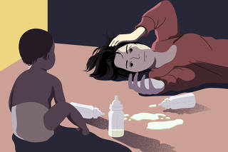 Mothers with autism, who are less likely than others to breastfeed, have been hit particularly hard by the baby formula shortage. (Charlotte Fu/The New York Times)