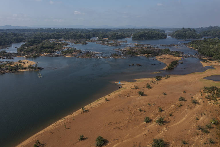 Trecho da Volta Grande do Xingu na Terra Indigena Paquiçamba