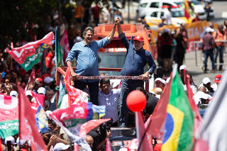 Caminhada Lula em Campinas