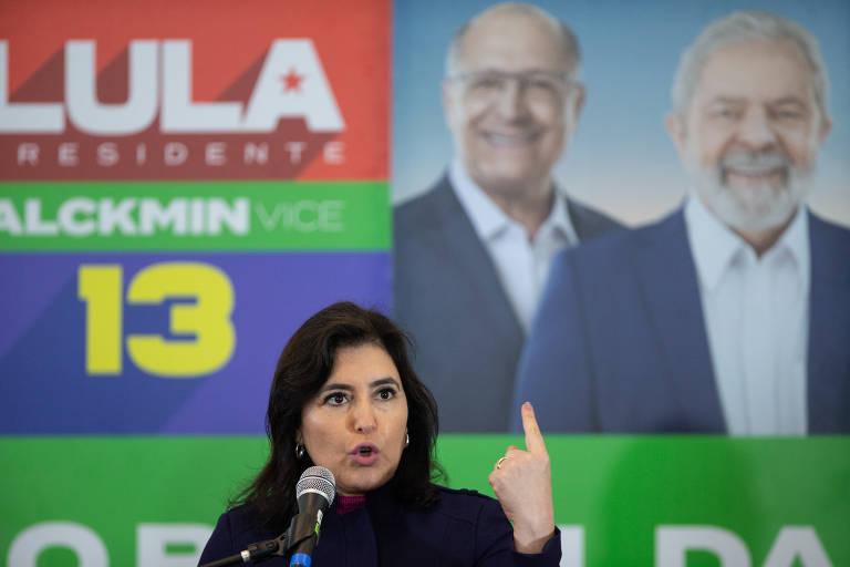 Simonte Tebet disparou mensagens no fim de semana a amigos e a interlocutores de partidos que apoiam Lula afirmando que 'alguém tem que colocar juízo na campanha' do petista

