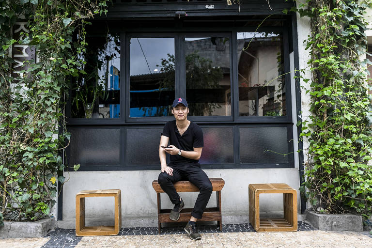 O chef Paulo Shin, que anunciou a saída do restaurante coreano Komah
