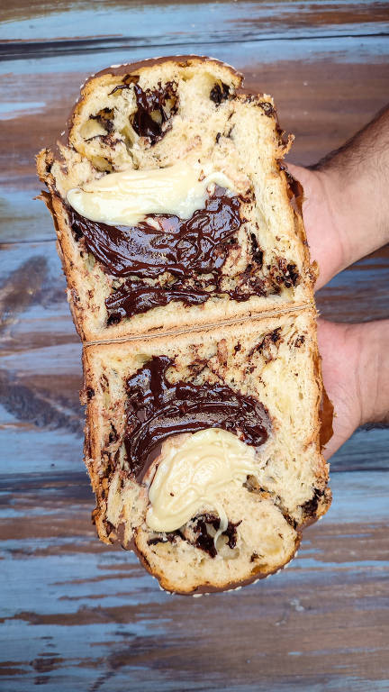 Pão doce da padaria Caritó, no Bexiga