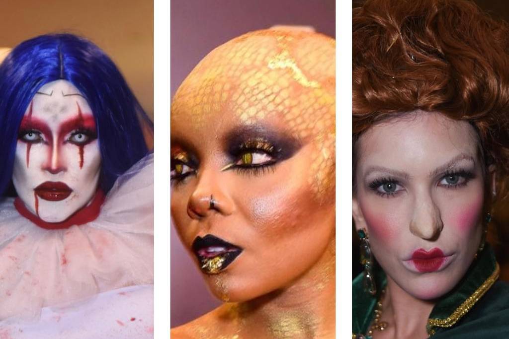 Essas 30 fotos de fantasias e maquiagens de Halloween de famosos em festa  vão te causar arrepios! - Purepeople
