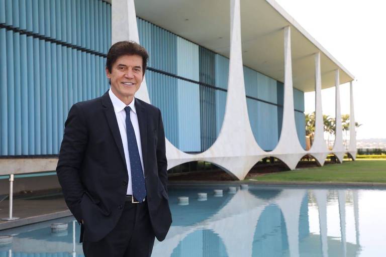 O ex-governador Robinson Faria (PL-RN) em visita ao Palácio do Planalto, em Brasília