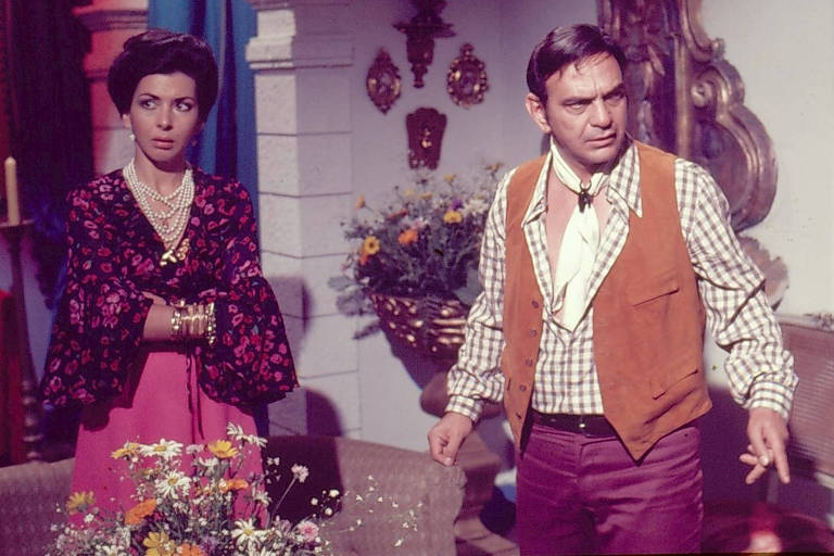 Na primeira versão de 'Roque Santeiro', em 1975, Betty Faria e Lima Duarte faziam o papel da Viúva Porcina e Sinhozinho Malta.