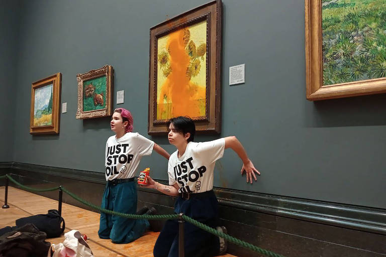 Protesto que jogou sopa em quadro de Van Gogh expõe contradições do ativismo climático