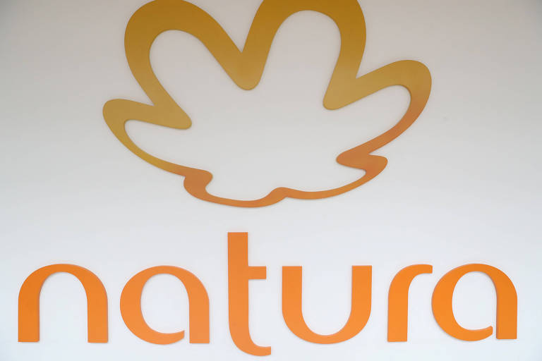 Logotipo da Natura na sede da empresa em São Paulo