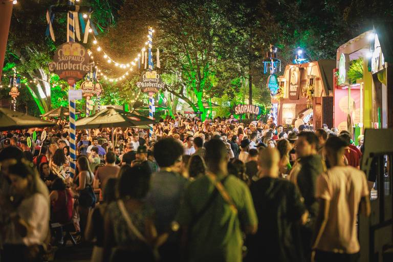 Veja imagens da Oktoberfest em São Paulo em 2022