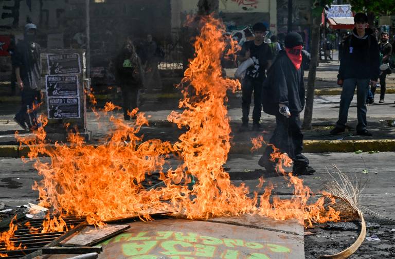 Atos no Chile marcam terceiro aniversário dos protestos de 2019