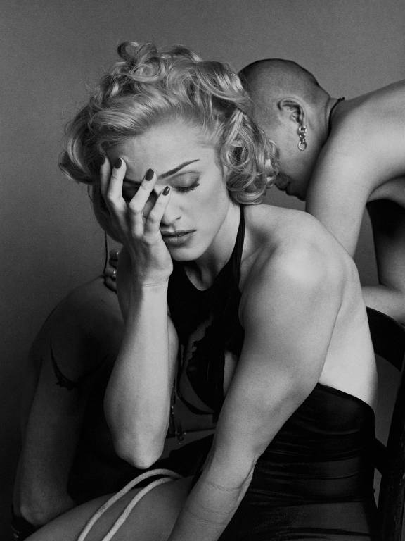 Madonna em imagem de seu livro 'Sex'