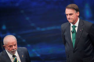 FILE PHOTO: Presidential Debate ahead of the runoff election, in Sao Paulo