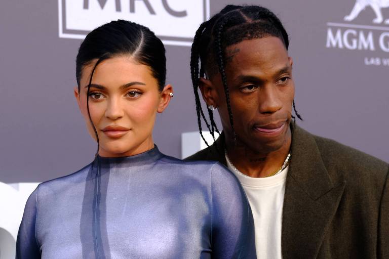Travis Scott nega ter traído Kylie Jenner com modelo: 'Não conheço essa pessoa'