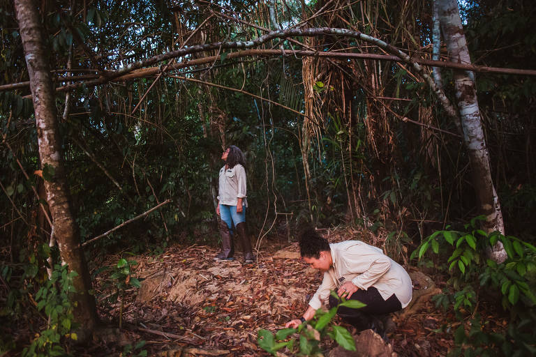Equipe da Carbonext em vistoria ao projeto Hiwi, no Acre
