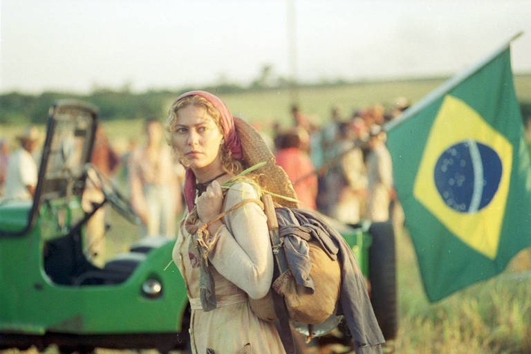 Luana (Patrícia Pillar) em cena da novela 'O Rei do Gado'