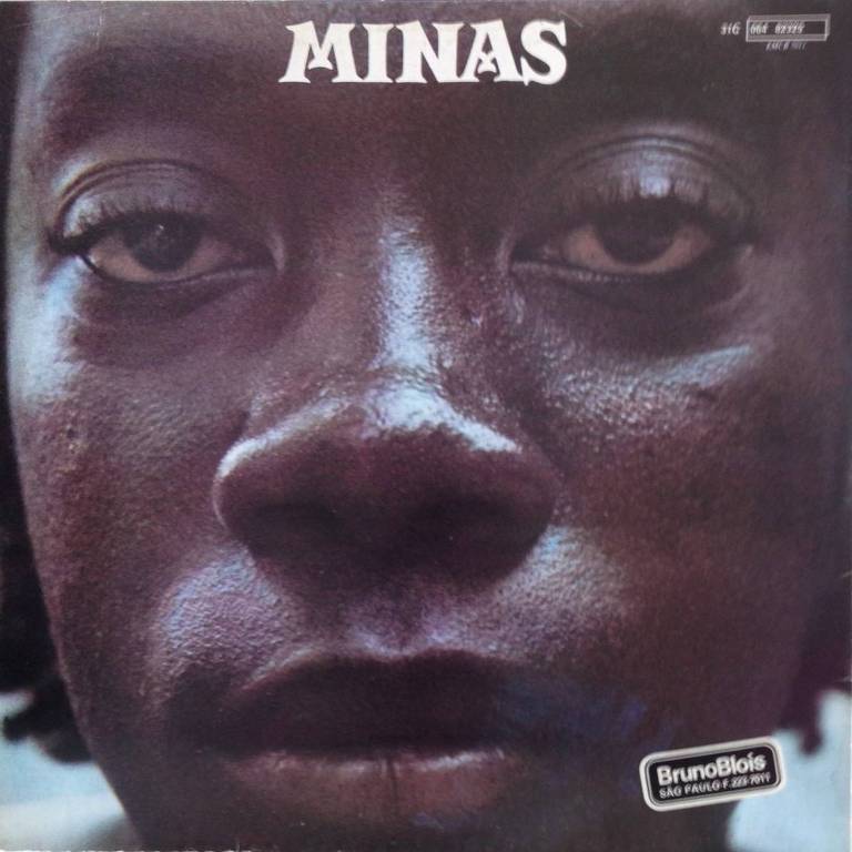 Capa do disco 'Minas', de Milton Nascimento, que teve foto feita pelo fotógrafo Cafi