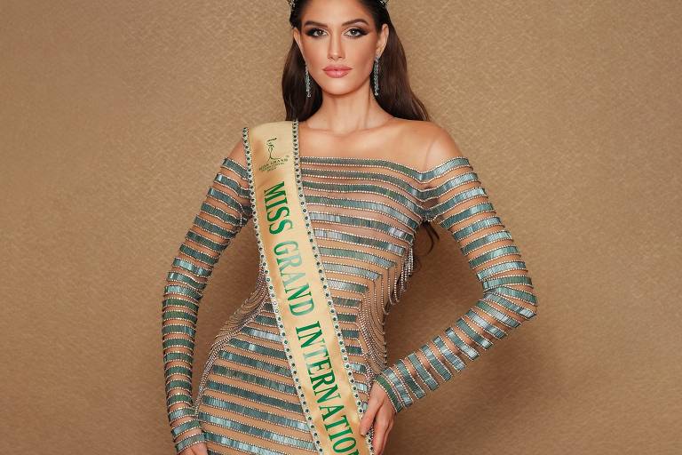 Paulista Isabella Menin vence Miss Grand International 2022