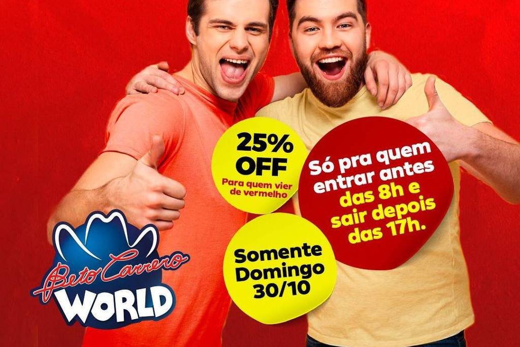 Depois de críticas, Beto Carrero mantém promoção - Jornal Plural