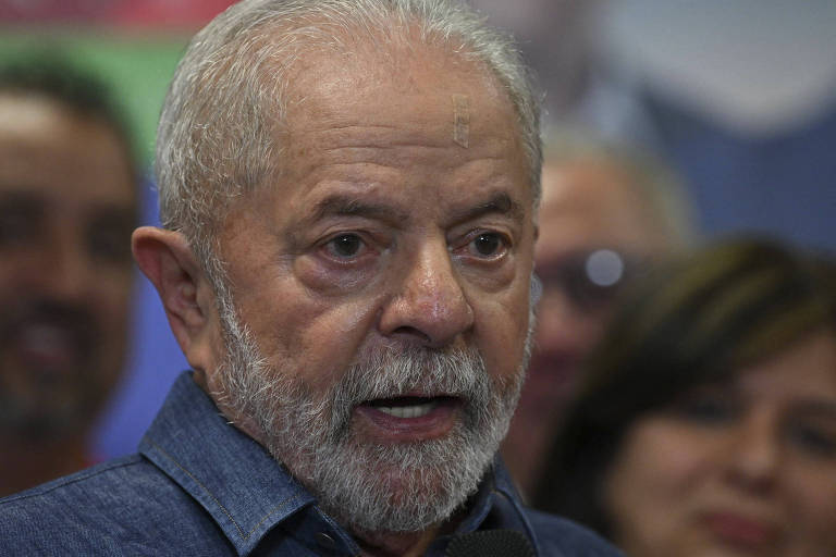 Rosto do ex-presidente Lula